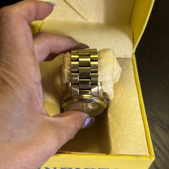 Michael Kors MK5055 Unisex Stainless Steel Analog Gold Dial Quartz Watch cm48 - Picture 3 of 8